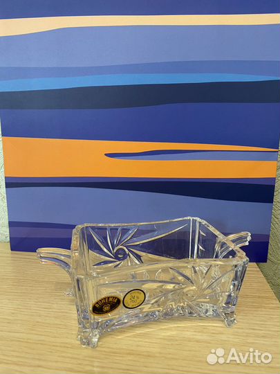 Салатник хрустальный