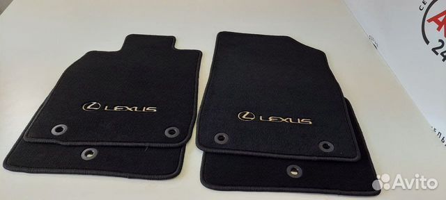 Коврики Lexus ES ворсовые велюровые в салон