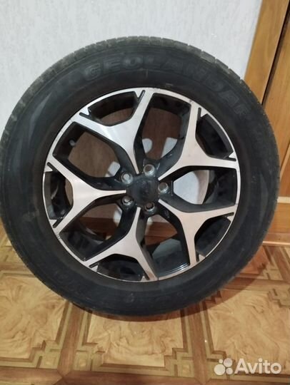 Комплект колес subaru forester r 17