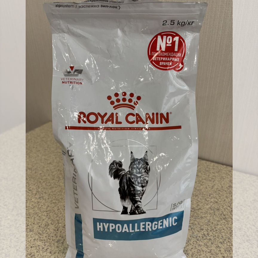 Корм для кошек royal canin hypoallergenic остаток