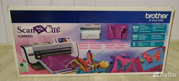 Режущий плоттер Brother CM 600 ScanNCut