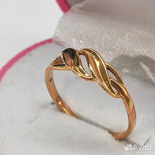 Кольцо золотое (арт 127096) Д15