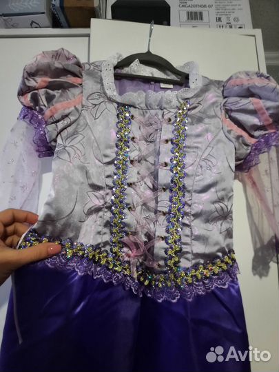 Платье Рапунцель для девочки 146