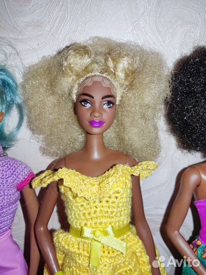 Куклы Барби и кен афро