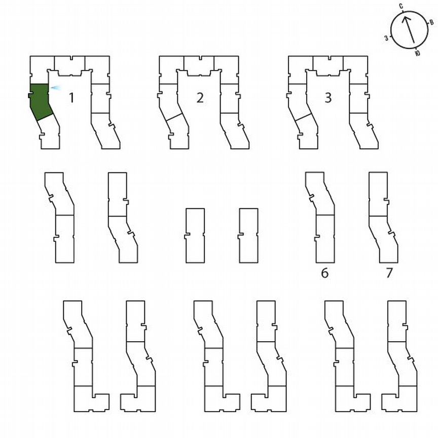 1-к. квартира, 37,5 м², 2/3 эт.