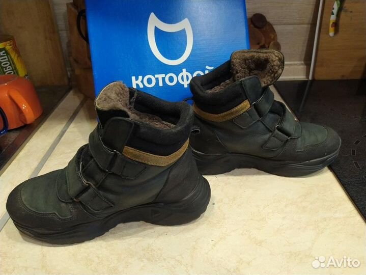 Зимние ботинки Котофей, р. 35