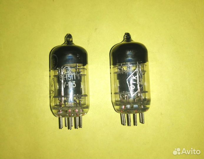 Радиолампы 6Н5П тройная слюда Ag