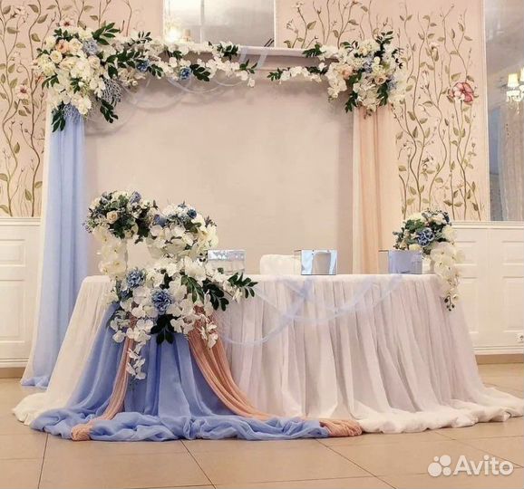 Оформление свадьбы, свадебный декор