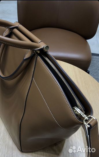 Сумка женская натуральная кожа коричневая