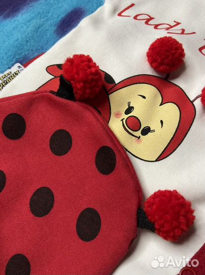 Костюм детский божья коровка 3 месяца
