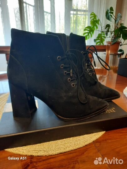 Ботильоны натуральная кожа