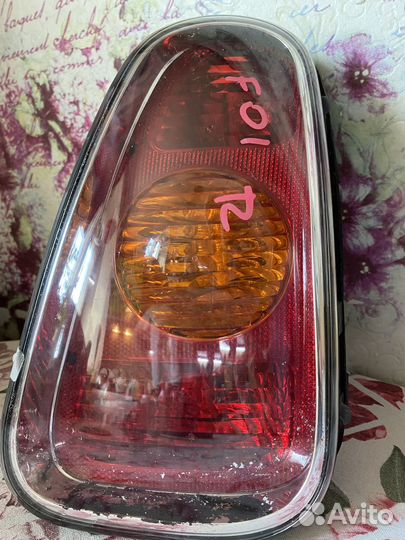 Фонарь задний mini Cooper r50