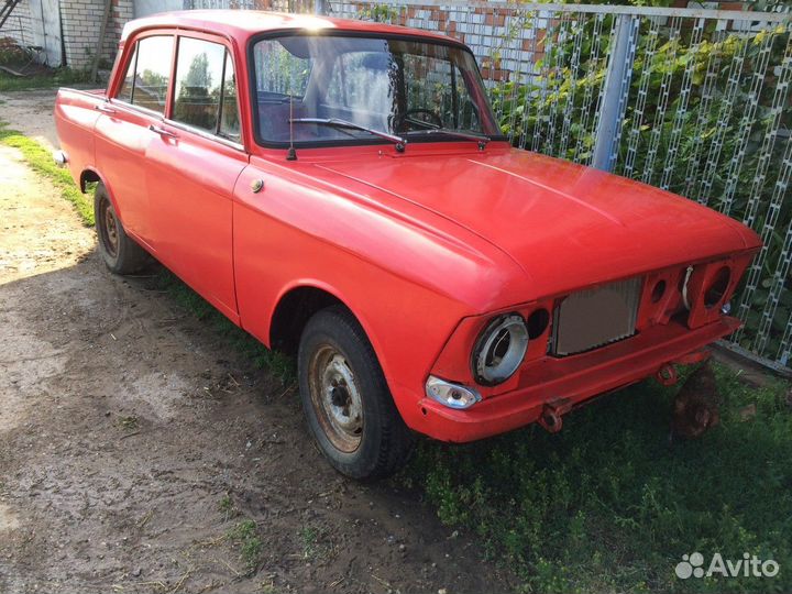 Москвич 412 1.5 МТ, 1980, 33 000 км