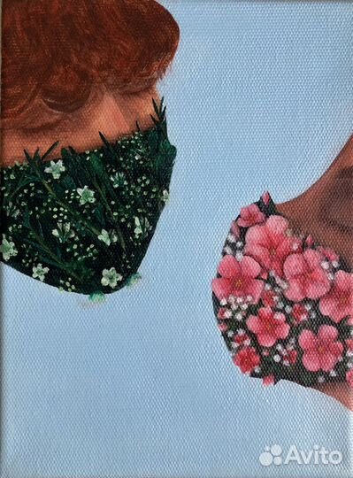 Картина акрилом