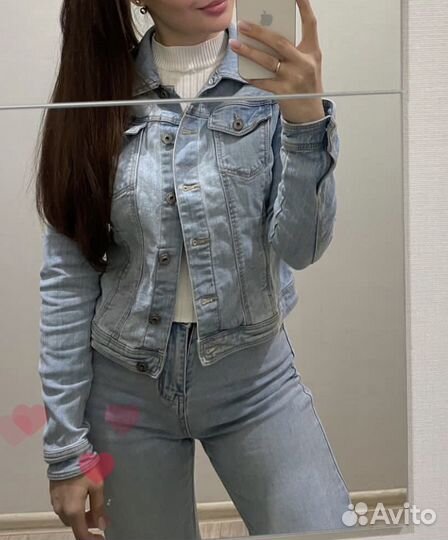 Джинсовка bershka