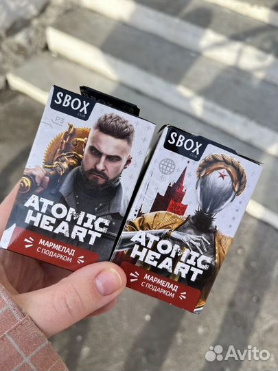 Atomic heart sweet BOX мармелад