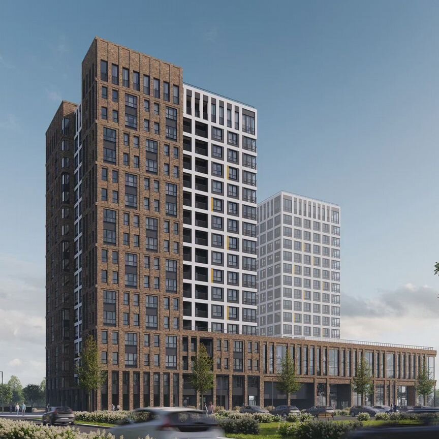 2-к. квартира, 73,5 м², 2/17 эт.