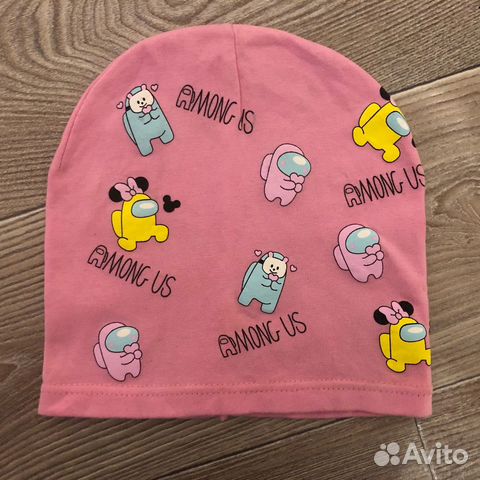 Шапка трикотажная Among Us 7-10 лет