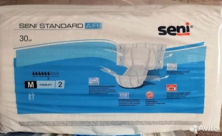 Памперсы для взрослых seni m