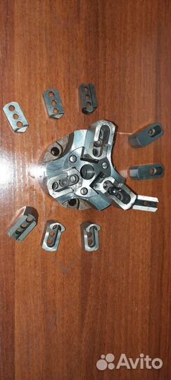 Патрон 3х кул.,Резьбовой инстр.с гребенками