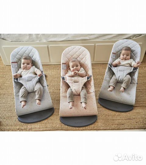 Прокат. Бесплатная доставка. Шезлонг babybjorn 0+