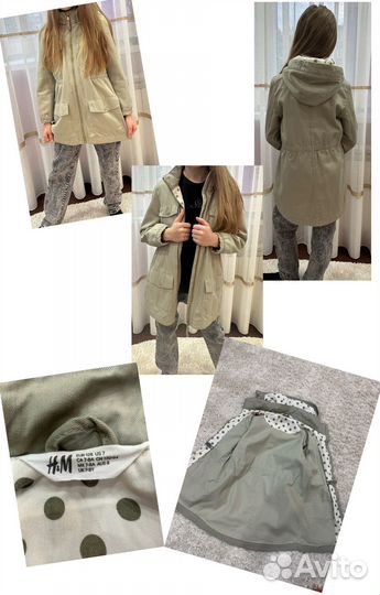 Парка для девочки H&M