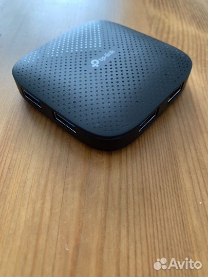 Хаб (разветвитель) TP-link UH400, черный