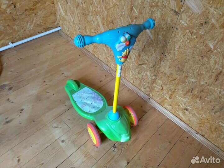 Самокат детский трехколесный бу