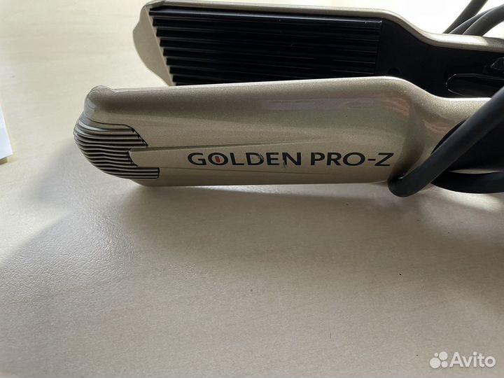 Щипцы гофре dewal golden pro z