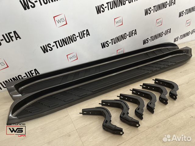 Пороги toyota land cruiser prado 120 D947