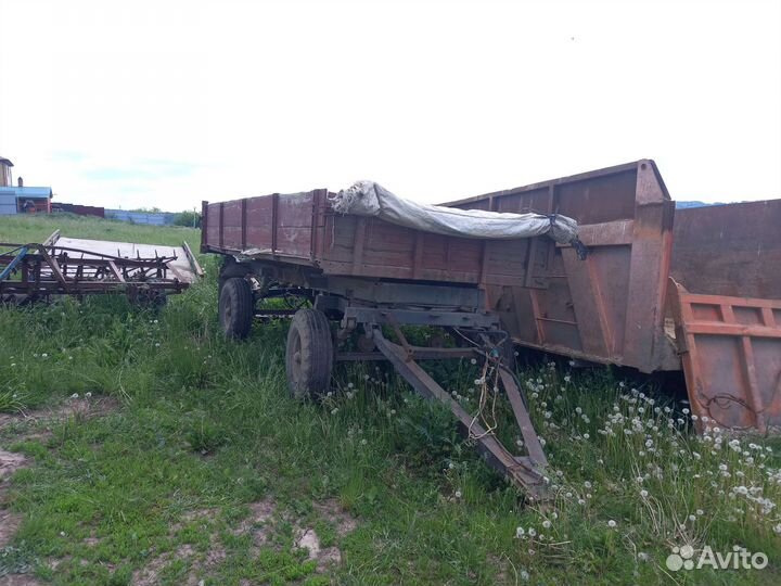 Прицеп тракторный 2ПТС-4 887б, 1991