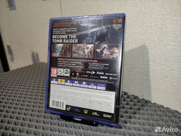 Shadow of the Tomb Raider для PS4