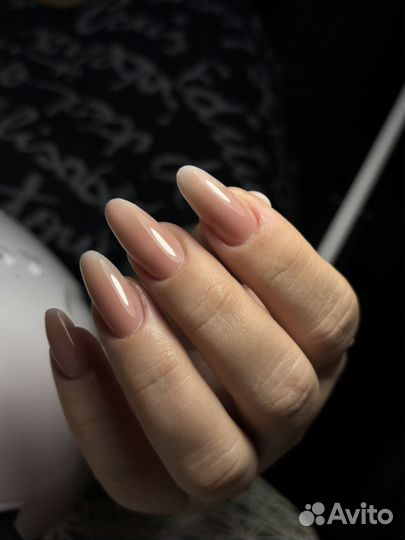Маникюр коррекция ногтей