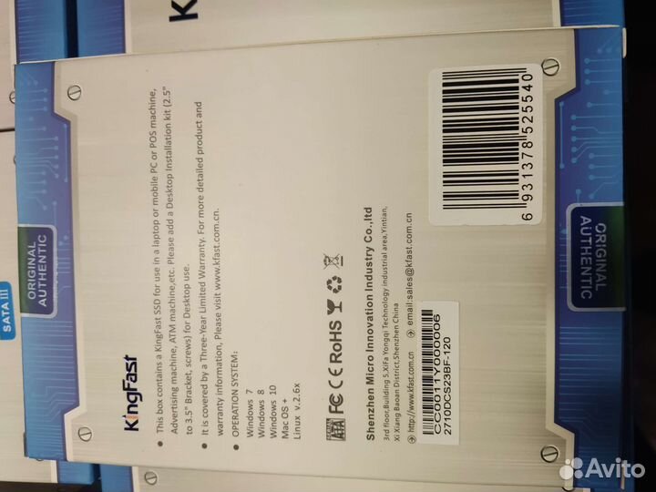 Новые SSD/M.2 диски 120/256/512гб/1tb/Windows 10