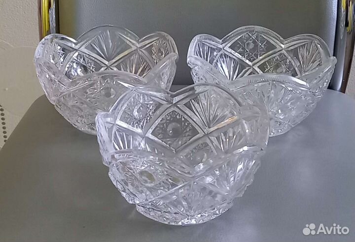 Хрустальная посуда СССР