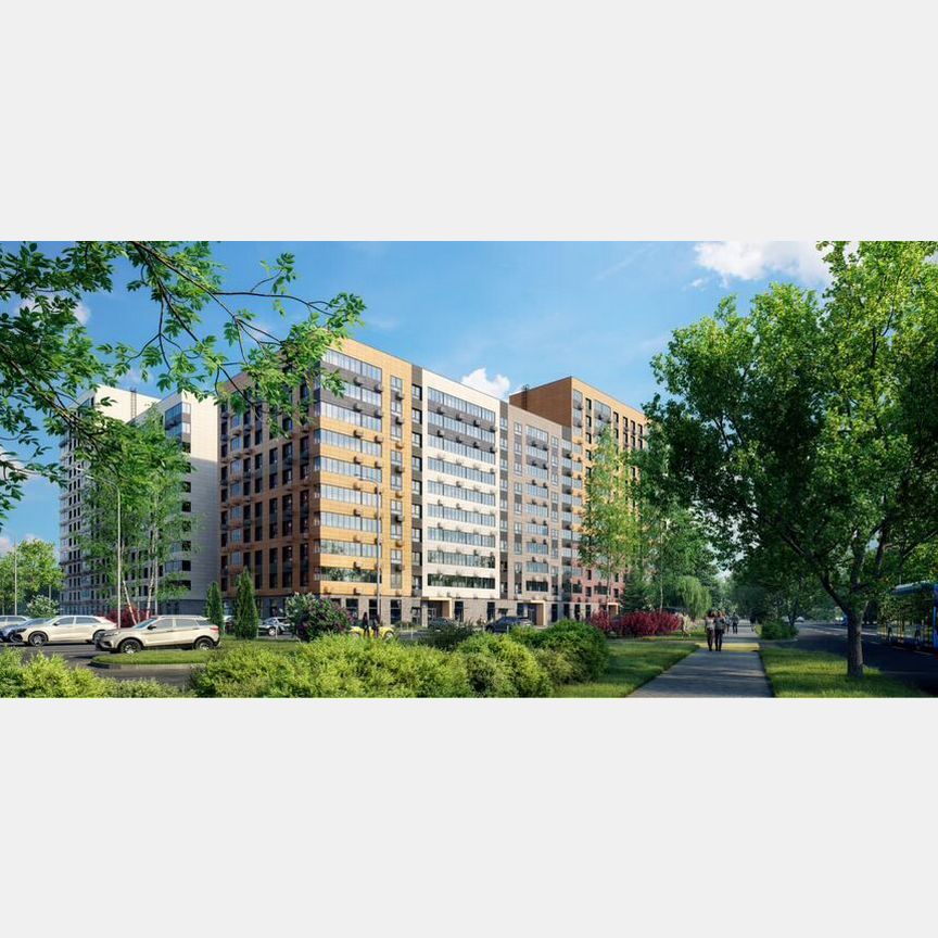 1-к. квартира, 33,4 м², 11/14 эт.