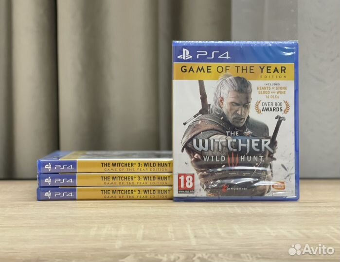 The Witcher 3 goty PS4 (новый)