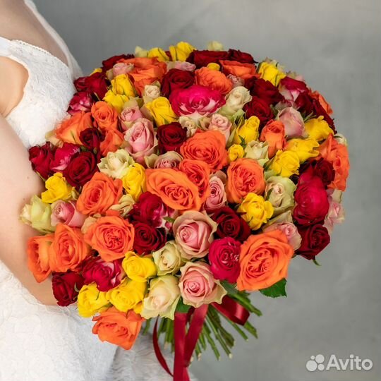 101 роза букет доставка по Рязани и области