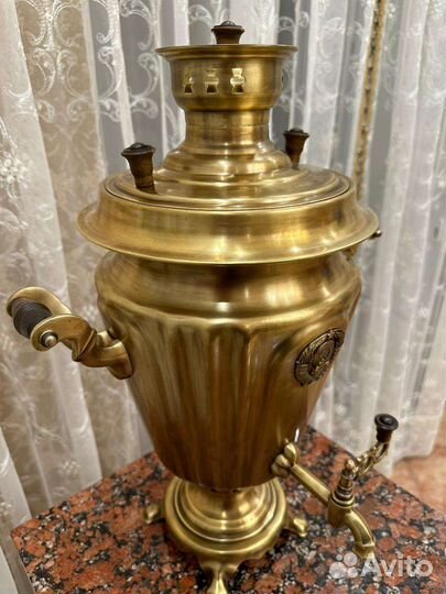 Самовар 7 литров с Гербом