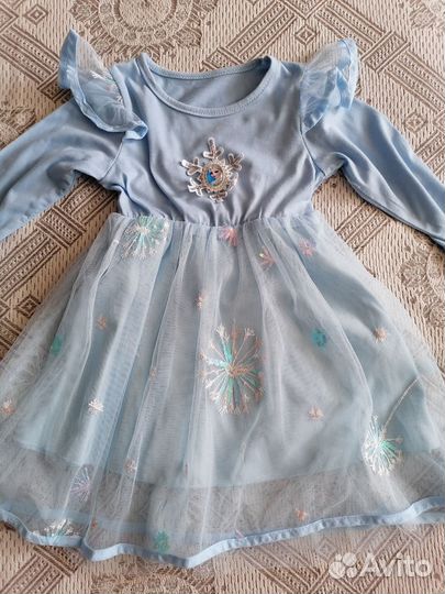 Платье Эльза 92 рост