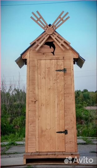 Дачный туалет с установкой BAG338