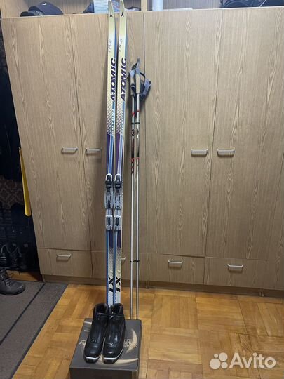 Беговые лыжи Atomik TX4.Палки.Ботинки