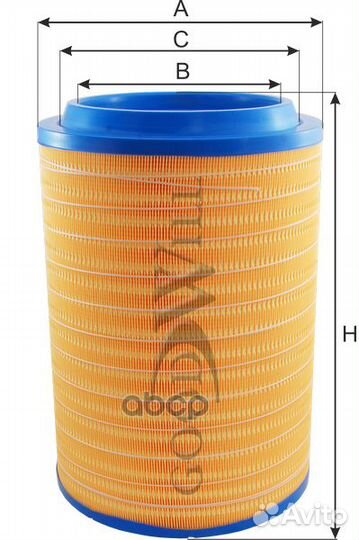 AG 1093 фильтр воздушный volvo AG1093 Goodwill