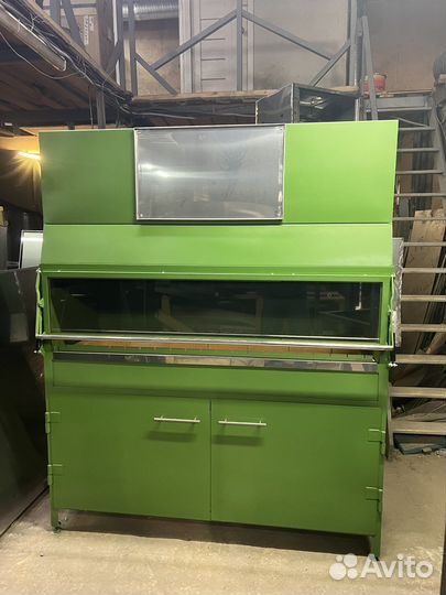 Мангал с гидрофильтром в ресторан