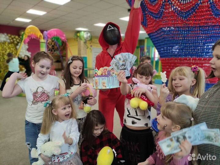 Аниматоры, пенная вечеринка,тик-ток, Азотное шоу