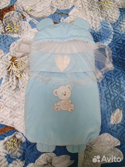 Конверт на выписку весна осень