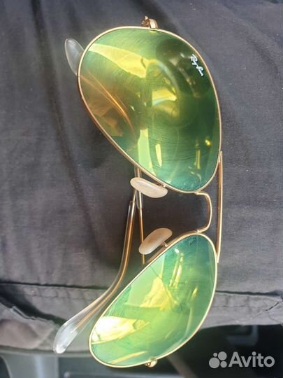 Очки ray ban aviator зеркальные