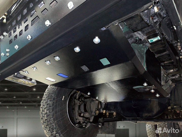 Защита двигателя и радиатора FAW J6