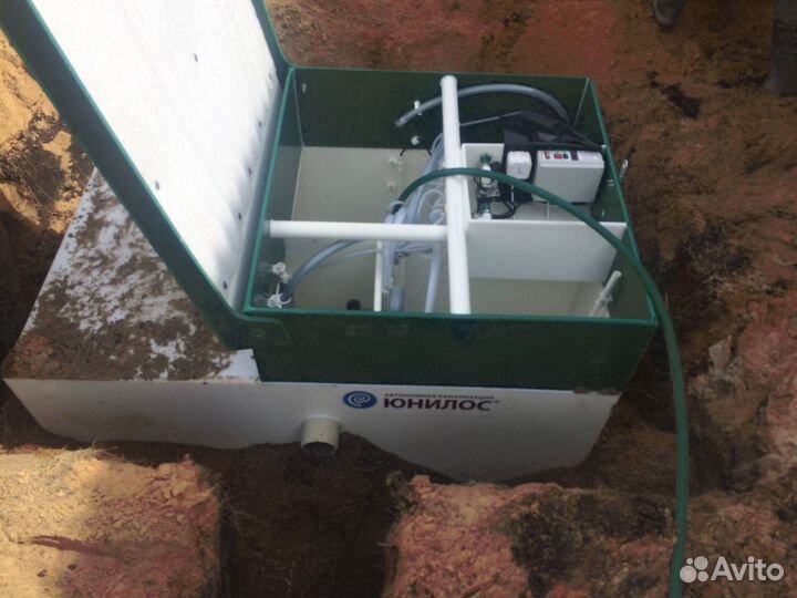 Септик био асо 8 с переливом