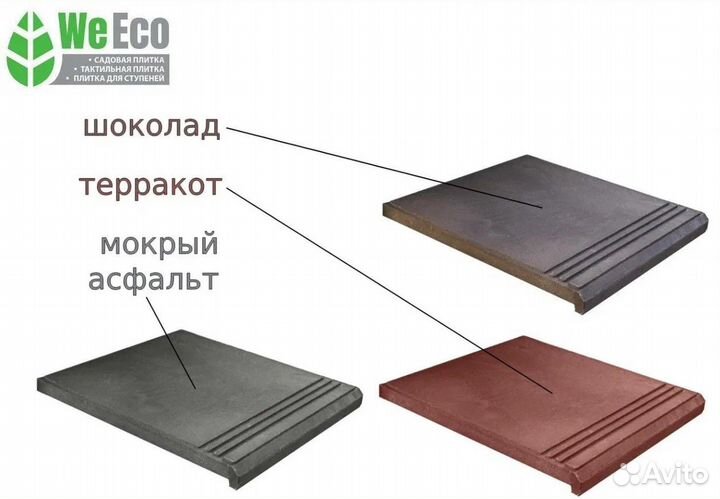 Плитка для ступеней крыльца Берлин